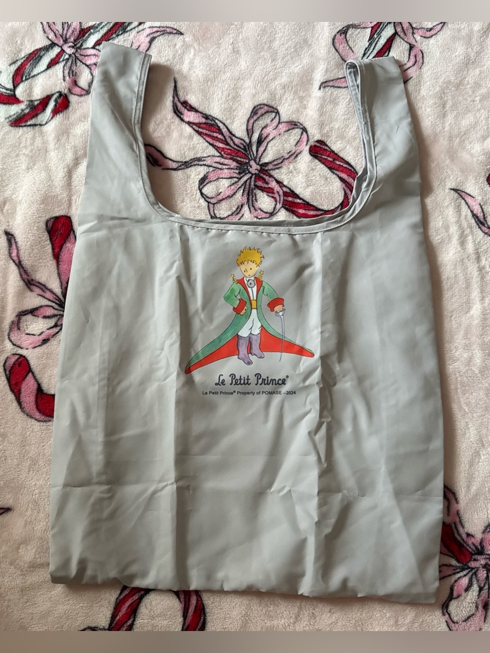 NWT Le Petit Prince Little Prince Japan gray shopping tote bag